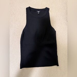 Express Classic Black Knit Top
